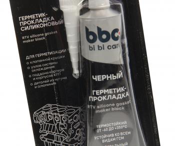 240 р. Герметик прокладка черный термостойкий 85г BIBICARE LAVR LAVR 4415  с доставкой в г. Вологда. Увеличить фотографию 2