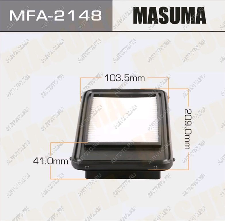 499 р. Фильтр воздушный NISSAN Note MASUMA MASUMA mfa-2148  с доставкой в г. Вологда