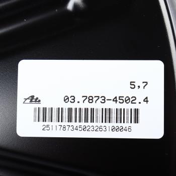 18 549 р. Усилитель вакуумный SEAT Alhambra (11-15) тормозов ATE ATE 03-7873-4502-4  с доставкой в г. Вологда. Увеличить фотографию 4