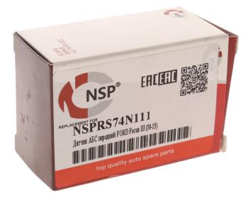 729 р. Датчик АБС FORD Focus (10-) колеса переднего левогоправого NSP NSP nsprs74n111  с доставкой в г. Вологда. Увеличить фотографию 4