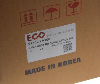 2 499 р. Фонарь задний HYUNDAI HD65,72,78,120,160,170,260,270,450,500 правый ECO ECO 92402-7a100  с доставкой в г. Вологда. Увеличить фотографию 4