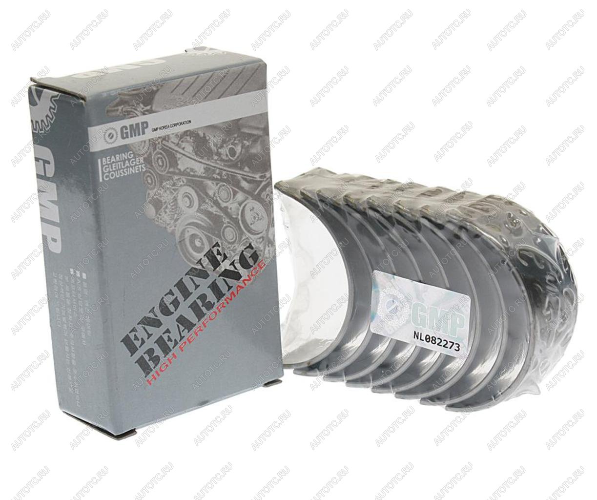589 р. Вкладыши HYUNDAI Porter дв.D4BF шатунные d+0.50 комплект (8шт.) GMP GMP 23060-42923  с доставкой в г. Вологда