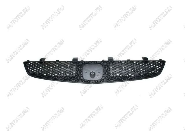 1 299 р. Решетка радиатора (пр-во Тайвань) BODYPARTS  Honda Civic  EU (2000-2003) хэтчбэк 5 дв. дорестайлинг (серебристо-черная)  с доставкой в г. Вологда