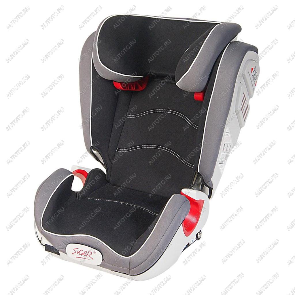 9 899 р. Автокресло детское 15-36кг (II-III) 3-12лет черное Isofix Олимп SIGER SIGER kres1480  с доставкой в г. Вологда