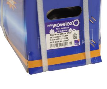 12 499 р. Вал карданный SITRAK HOWO межосевой L=665 MOVELEX MOVELEX wg9014310125-mx  с доставкой в г. Вологда. Увеличить фотографию 5