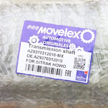 61 949 р. Вал карданный SITRAK HOWO основной L=2010 (мост MCY13) MOVELEX MOVELEX az9370312010-mx  с доставкой в г. Вологда. Увеличить фотографию 6