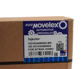 12 999 р. Форсунка SITRAK HOWO топливная MOVELEX MOVELEX vg1034080002-mx  с доставкой в г. Вологда. Увеличить фотографию 5
