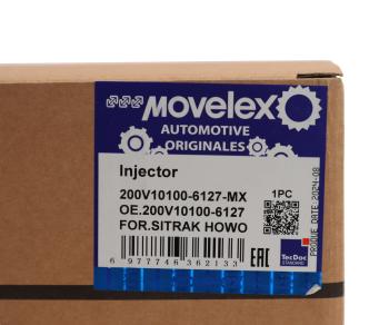 14 499 р. Форсунка SITRAK HOWO дв.MC13 топливная MOVELEX MOVELEX 200v101006127-mx  с доставкой в г. Вологда. Увеличить фотографию 6