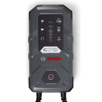 12 549 р. Устройство зарядное 12-24V 7A 220V C70 BOSCH BOSCH 0189911070  с доставкой в г. Вологда. Увеличить фотографию 4