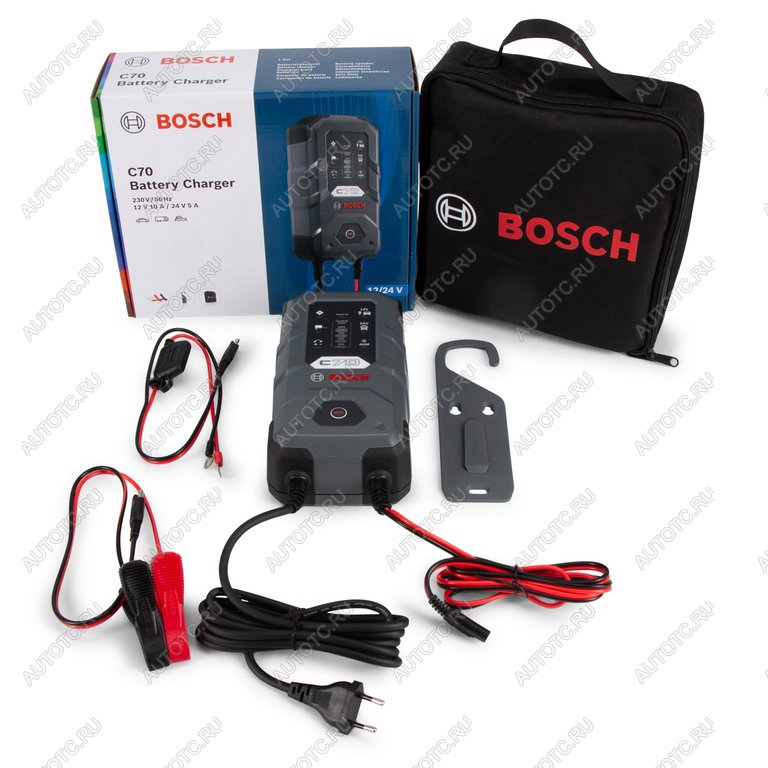 12 549 р. Устройство зарядное 12-24V 7A 220V C70 BOSCH BOSCH 0189911070  с доставкой в г. Вологда