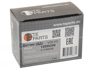 5 849 р. Датчик давления RENAULT VOLVO FH,FM,FMX,NH выхлопной системы TE PARTS TE PARTS 12099206  с доставкой в г. Вологда. Увеличить фотографию 3