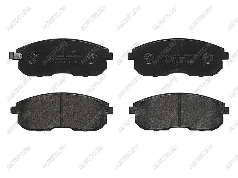 3 089 р. Колодки тормозные перед NISSAN TEANA 32  VQ25JUKE F15 MR16DD BREMBO P56021  с доставкой в г. Вологда