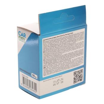 286 р. Ароматизатор под сиденье гелевый (Aqua Calm) 50г AURA FRESH AURA FRESH 23565  с доставкой в г. Вологда. Увеличить фотографию 4