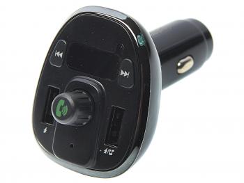 Устройство зарядное в прикуриватель с трансмиттером (bluetooth,hands free) черное XO XO bcc05 black