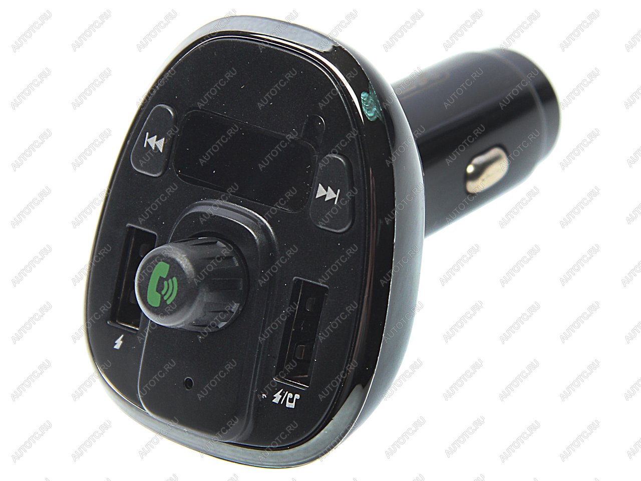 1 129 р. Устройство зарядное в прикуриватель с трансмиттером (bluetooth,hands free) черное XO XO bcc05 black  с доставкой в г. Вологда