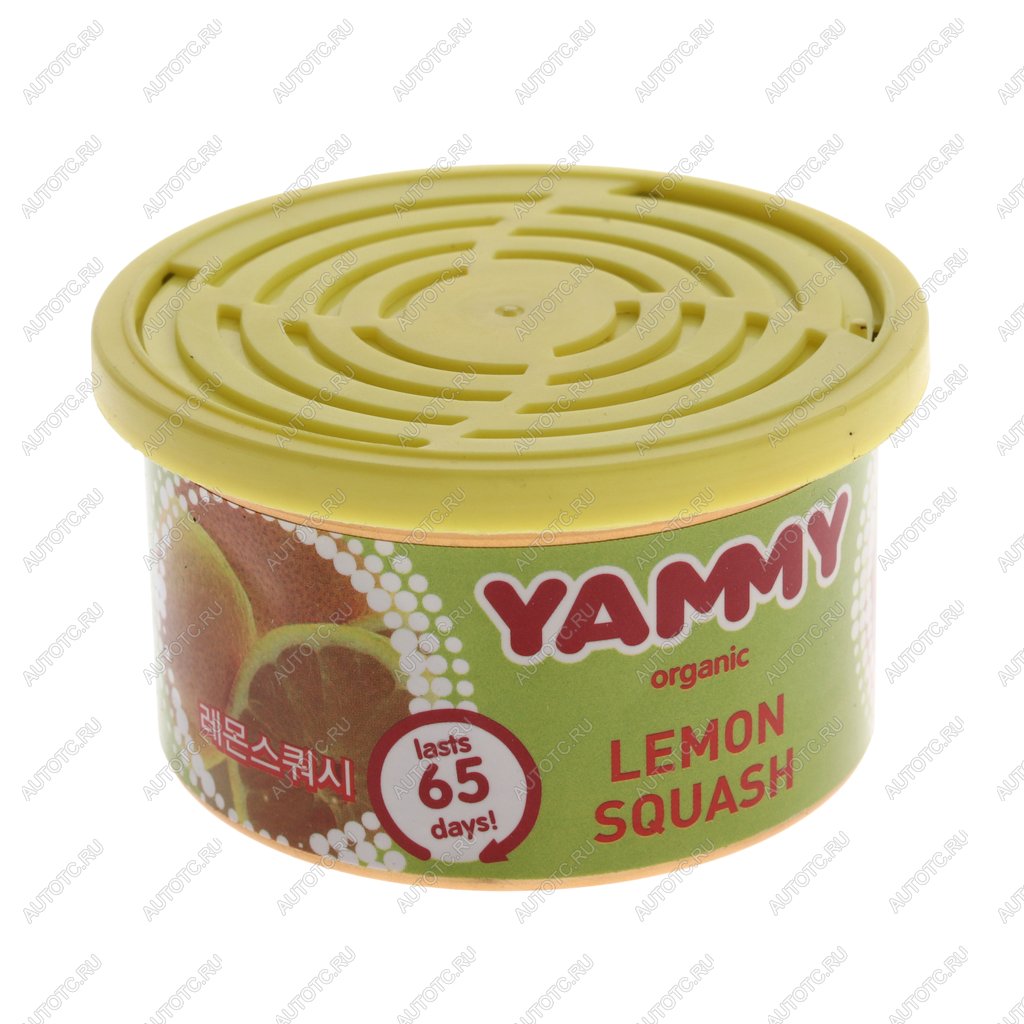 369 р. Ароматизатор на панель приборов (лимонный сквош) 55г Organic YAMMY YAMMY d013  с доставкой в г. Вологда