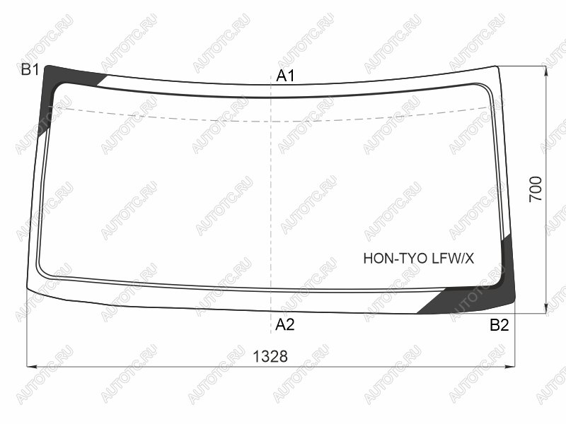 10 649 р. Стекло лобовое Honda N-BOX 11-15 XYG HON-TYO LFW/X  с доставкой в г. Вологда