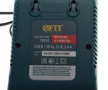 2 299 р. Устройство зарядное для электроинструмента 21.0В FIT FIT clc-20v-2.4h  с доставкой в г. Вологда. Увеличить фотографию 3