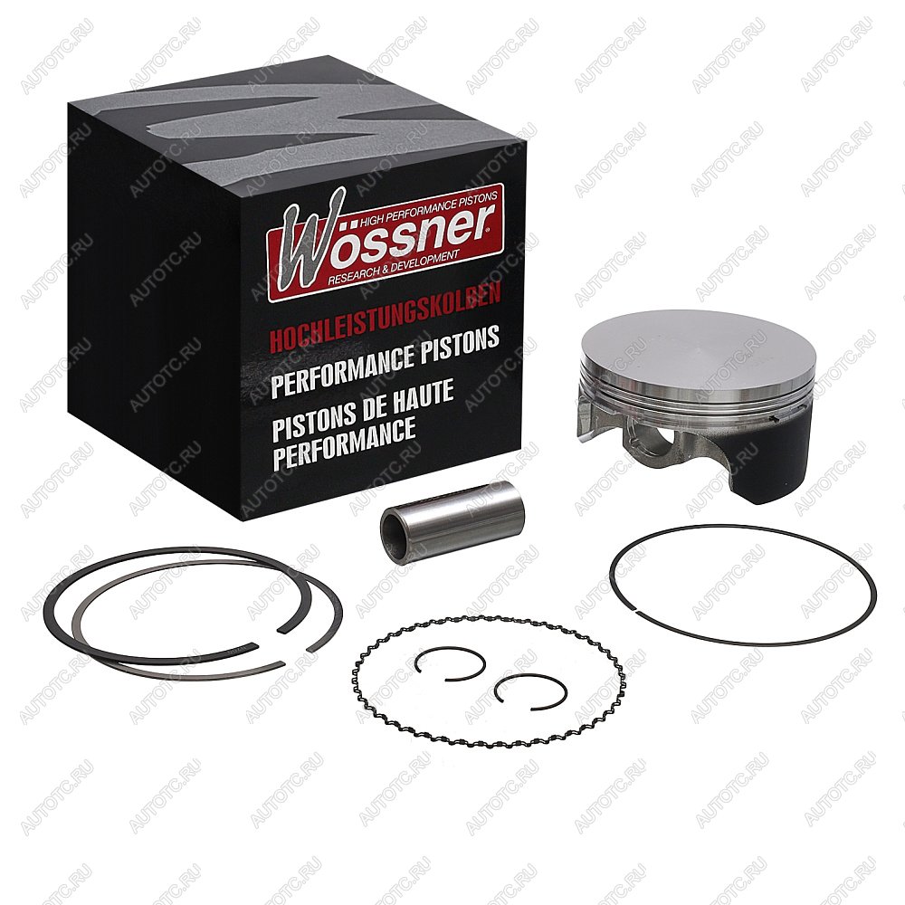 21 999 р. Поршень в сборе Wossner Honda NX650 88-02, FMX650 05-07, XR650L 93-24 Over-Size (A)  8564d100  с доставкой в г. Вологда