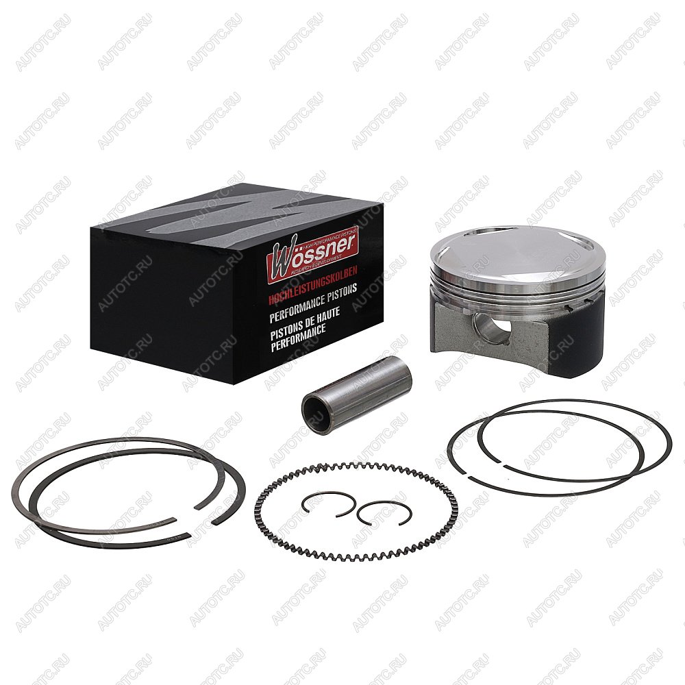 23 449 р. Поршень в сборе Wossner Honda XR400R  TRX400EX 11:1 SportraxTRX 400 X 09-14  99-08  8604d050  с доставкой в г. Вологда
