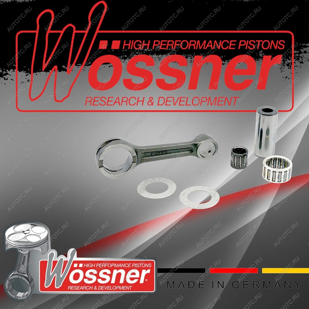13 699 р. Шатунная сборка Wossner Honda CRF250R 04-17, CRF250X 04-17  p4001  с доставкой в г. Вологда