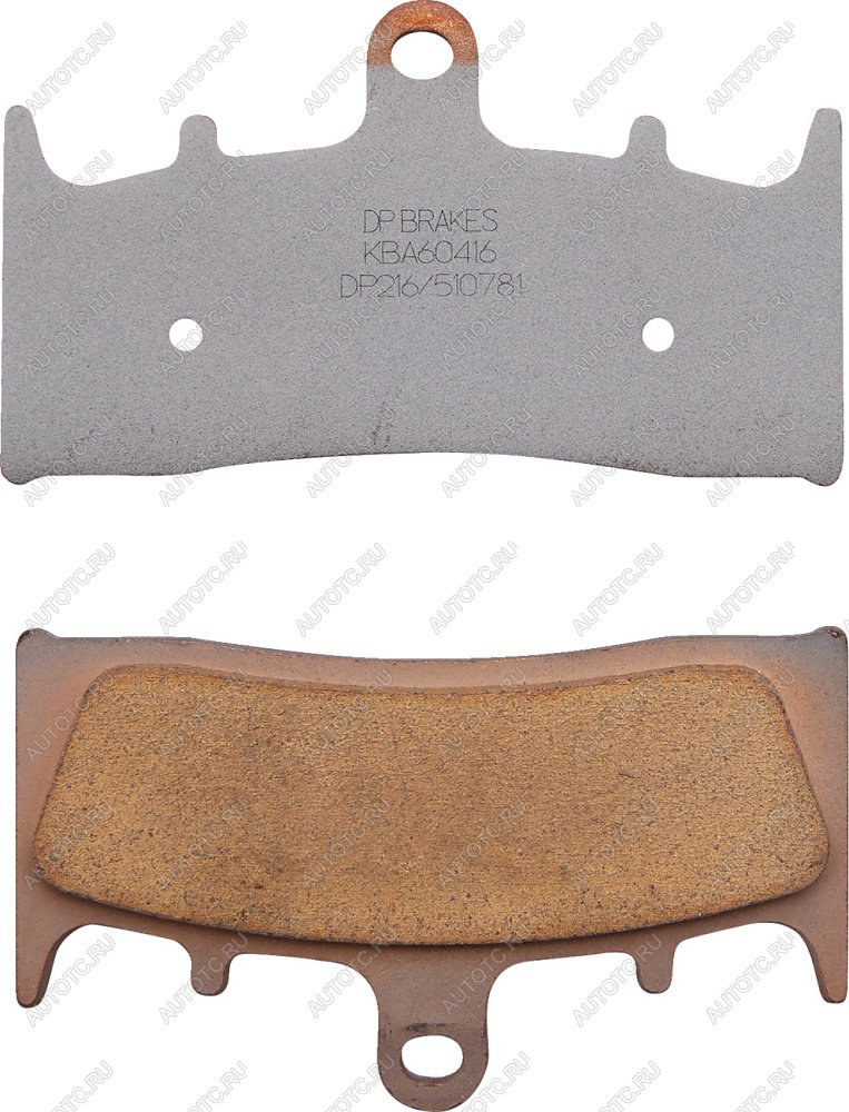 2 599 р. Тормозные колодки DP-Brake DP216  dp216  с доставкой в г. Вологда