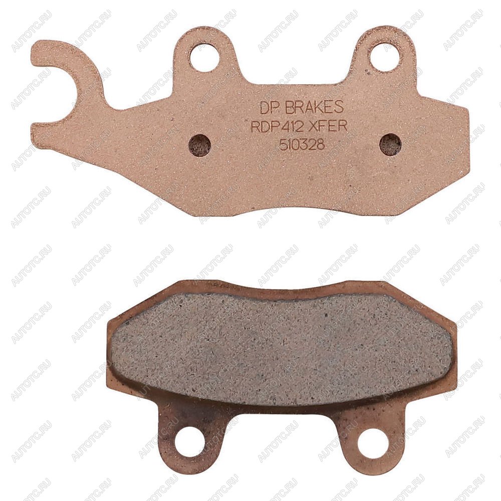 3 399 р. Тормозные колодки DP-Brake RDP412  rdp412  с доставкой в г. Вологда