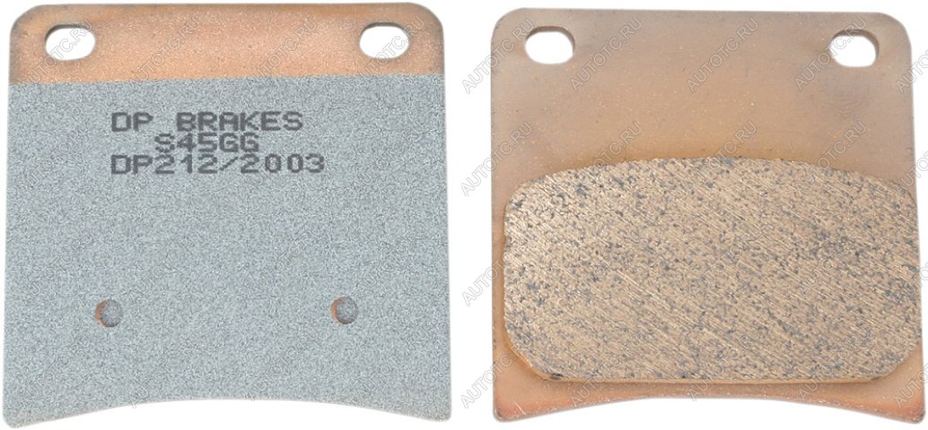 2 499 р. Тормозные колодки DP-Brake DP212  dp212  с доставкой в г. Вологда