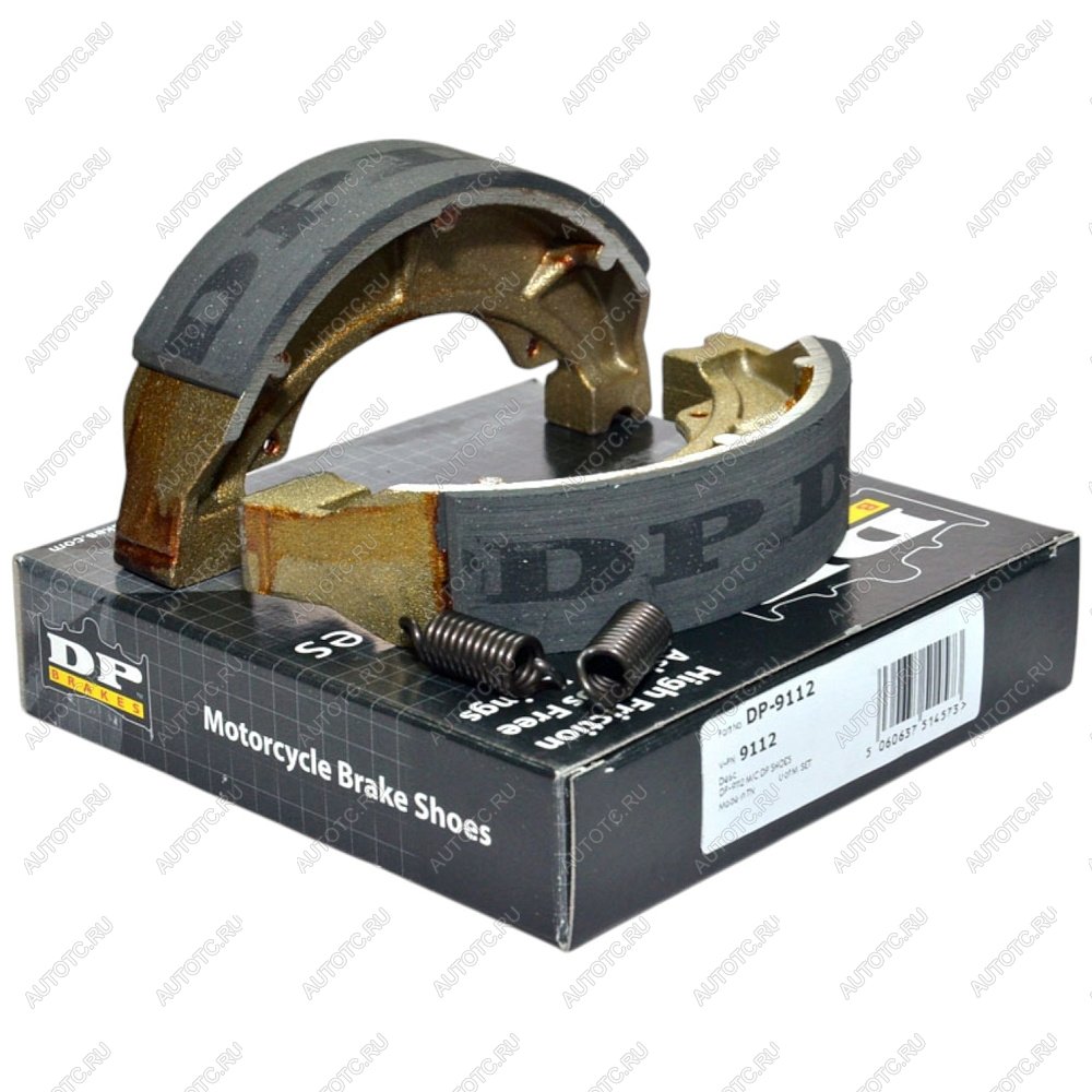 2 499 р. Тормозные колодки барабанные DP-Brake 9112  9112  с доставкой в г. Вологда
