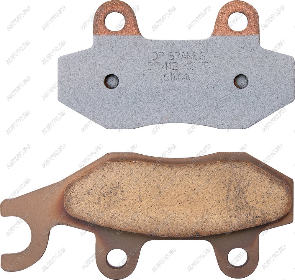 2 499 р. Тормозные колодки DP-Brake DP412  dp412  с доставкой в г. Вологда