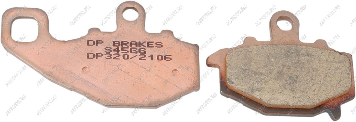 2 459 р. Тормозные колодки DP-Brake DP408  dp408  с доставкой в г. Вологда