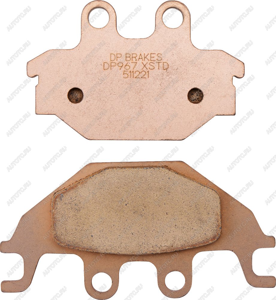 2 459 р. Тормозные колодки DP-Brake DP967  dp967  с доставкой в г. Вологда
