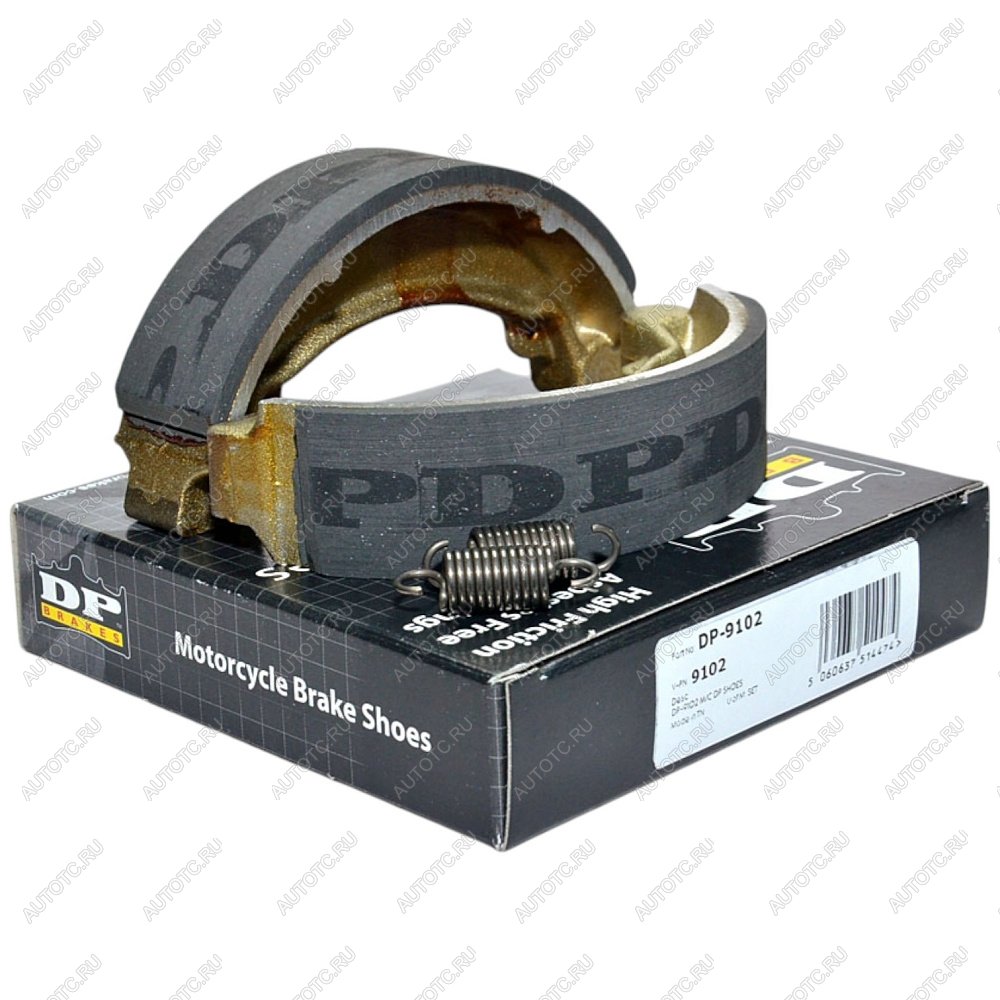 2 879 р. Тормозные колодки барабанные DP-Brake 9102  9102  с доставкой в г. Вологда