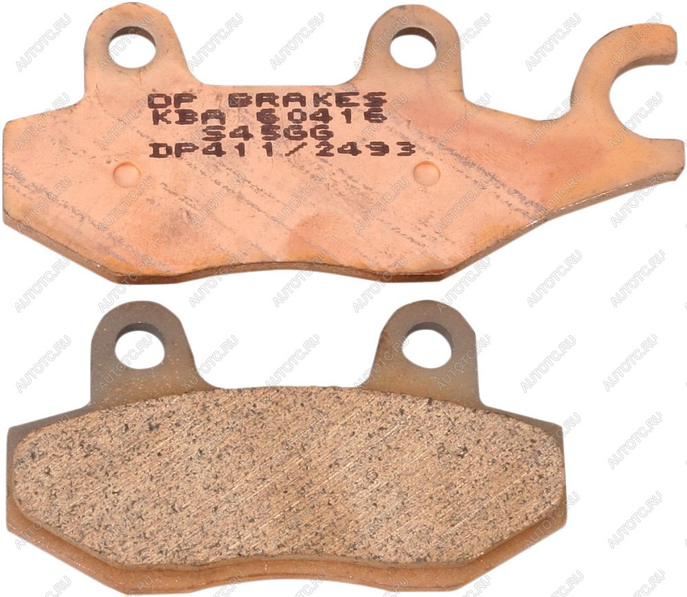 2 499 р. Тормозные колодки DP-Brake DP411  dp411  с доставкой в г. Вологда