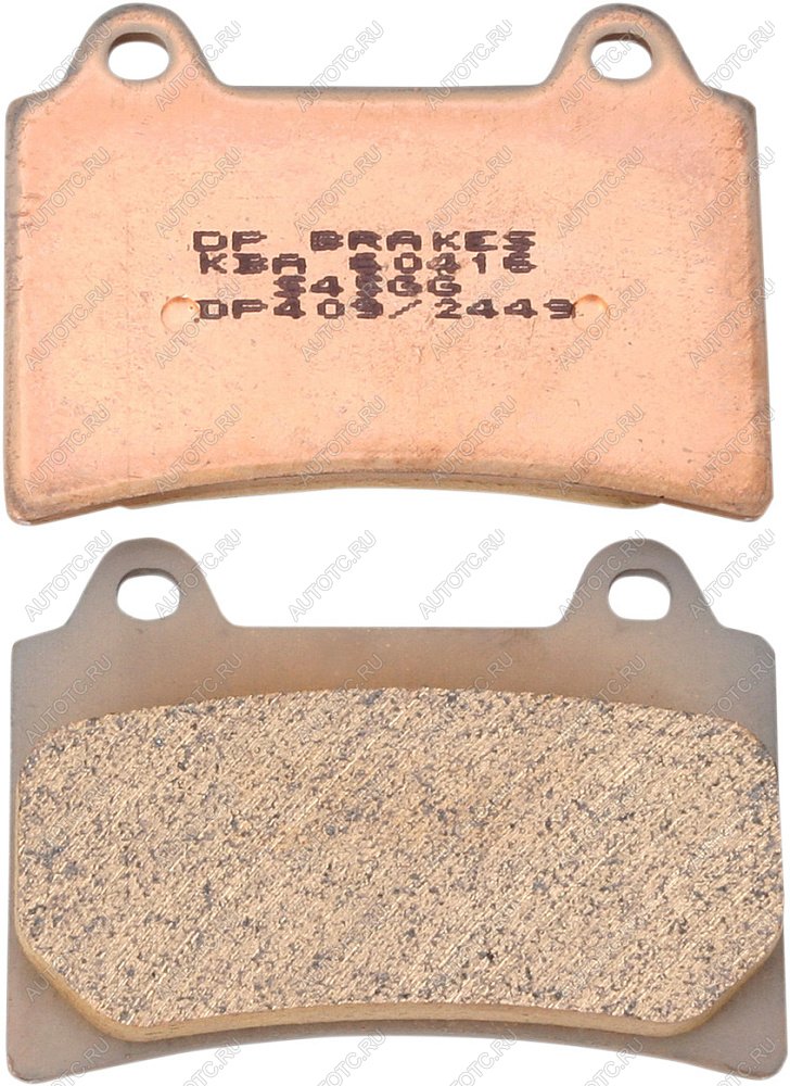 2 499 р. Тормозные колодки DP-Brake DP409  dp409  с доставкой в г. Вологда