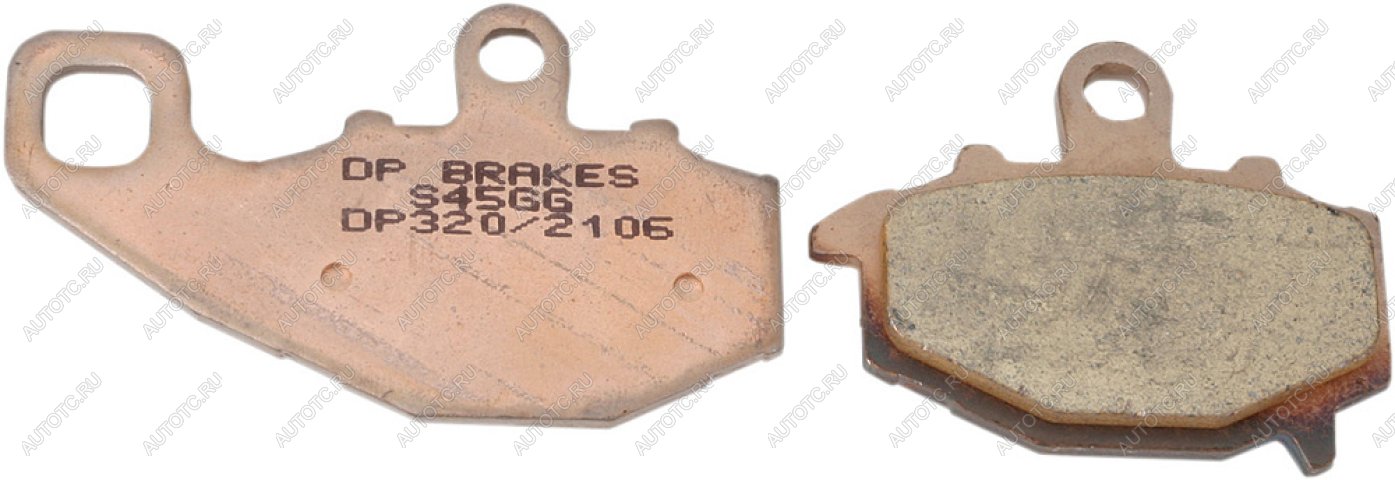 2 599 р. Тормозные колодки DP-Brake DP320  dp320  с доставкой в г. Вологда