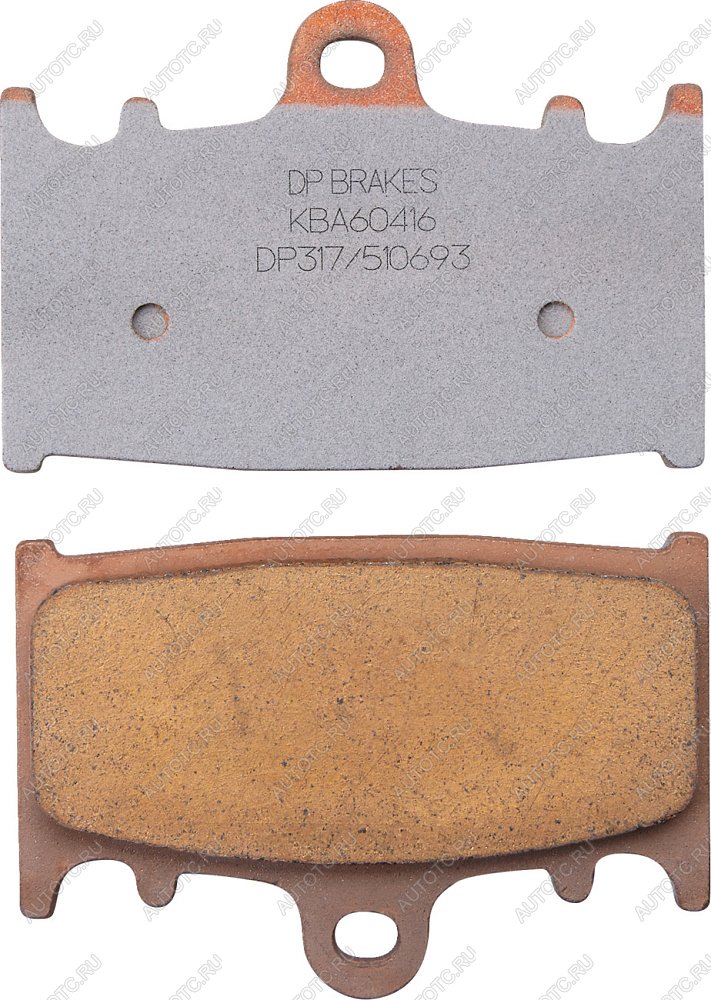 2 599 р. Тормозные колодки DP-Brake DP317  dp317  с доставкой в г. Вологда