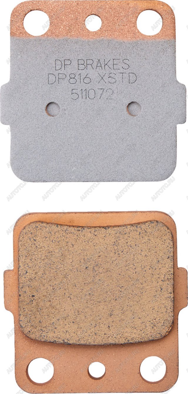 2 249 р. Тормозные колодки DP-Brake DP816  dp816  с доставкой в г. Вологда