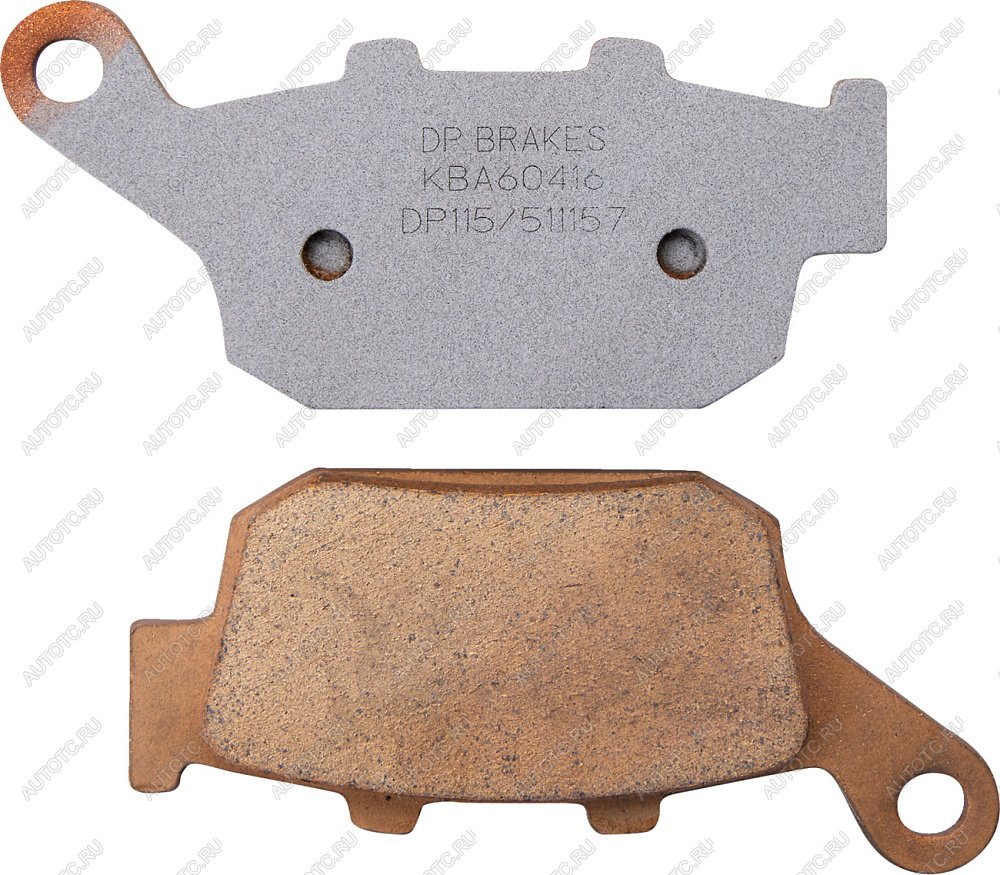 2 599 р. Тормозные колодки DP-Brake DP115  dp115  с доставкой в г. Вологда