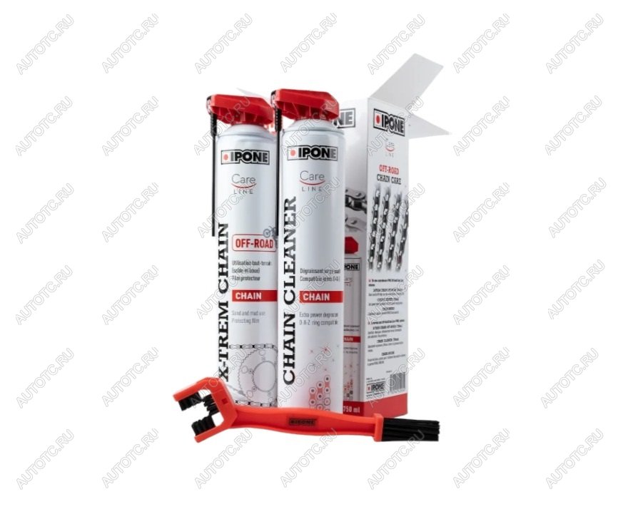 3 899 р. Смазка цепи+очиститель набор с щеткой X-TREM CHAIN OFF ROAD 0,75л+0.75л.  пм-00030111  с доставкой в г. Вологда