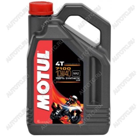 8 649 р. Масло Motul 7100 4T 10W-40 4л.  пм-00005740  с доставкой в г. Вологда
