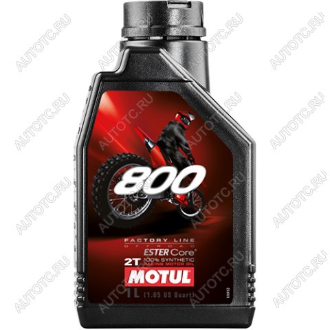 3 699 р. Масло Motul 800 2T Factory Line Off Road 1л.  пм-00015231  с доставкой в г. Вологда