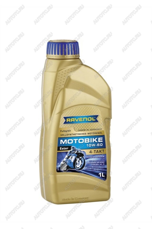 1 999 р. Моторное масло RAVENOL Motobike 4-T Ester 10W-60 (1л)  1171104-001-01-999  с доставкой в г. Вологда