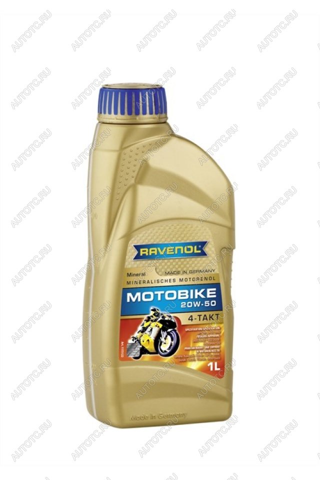 1 899 р. Моторное масло RAVENOL Motobike 4-T Mineral 20W-50 (1л)  1173122-001-01-999  с доставкой в г. Вологда