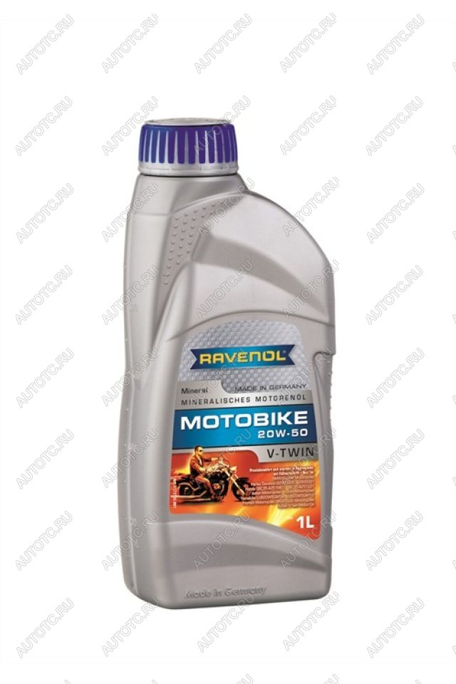2 199 р. Моторное масло RAVENOL Motobike 4-T V-TWIN Mineral 20W-50 (1л)  1173105-001-01-999  с доставкой в г. Вологда