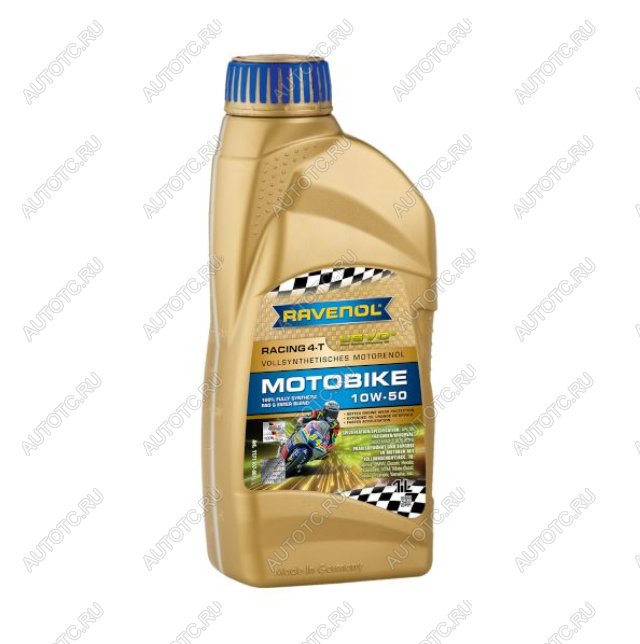 2 799 р. Моторное масло RAVENOL Motobike 4-T Racing 10W-50 (1л)  1171107-001-01-999  с доставкой в г. Вологда