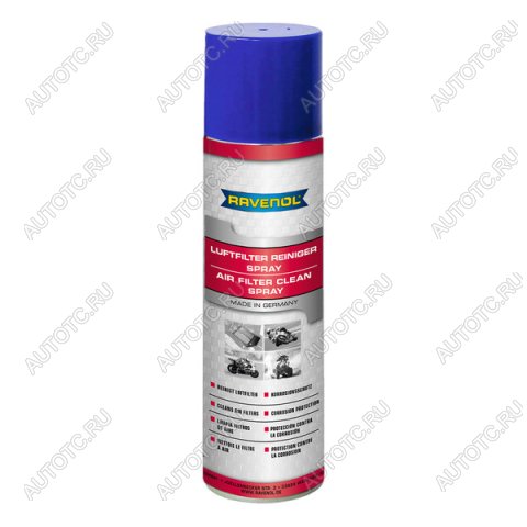 1 899 р. Очиститель воздушного фильтра RAVENOL Air Filter Clean-Spray (0.5)  1360302-500-05-000  с доставкой в г. Вологда