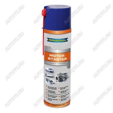 669 р. Быстрый старт RAVENOL Motorstarter-Spray (0,4)  1360034-400-05-000  с доставкой в г. Вологда