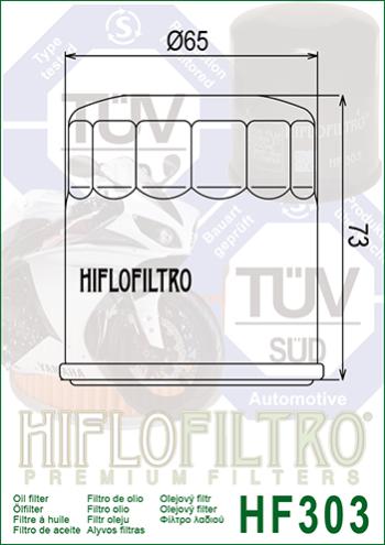 1 269 р. Масляный Фильтр HIFLO HF303C  hf303c  с доставкой в г. Вологда. Увеличить фотографию 2