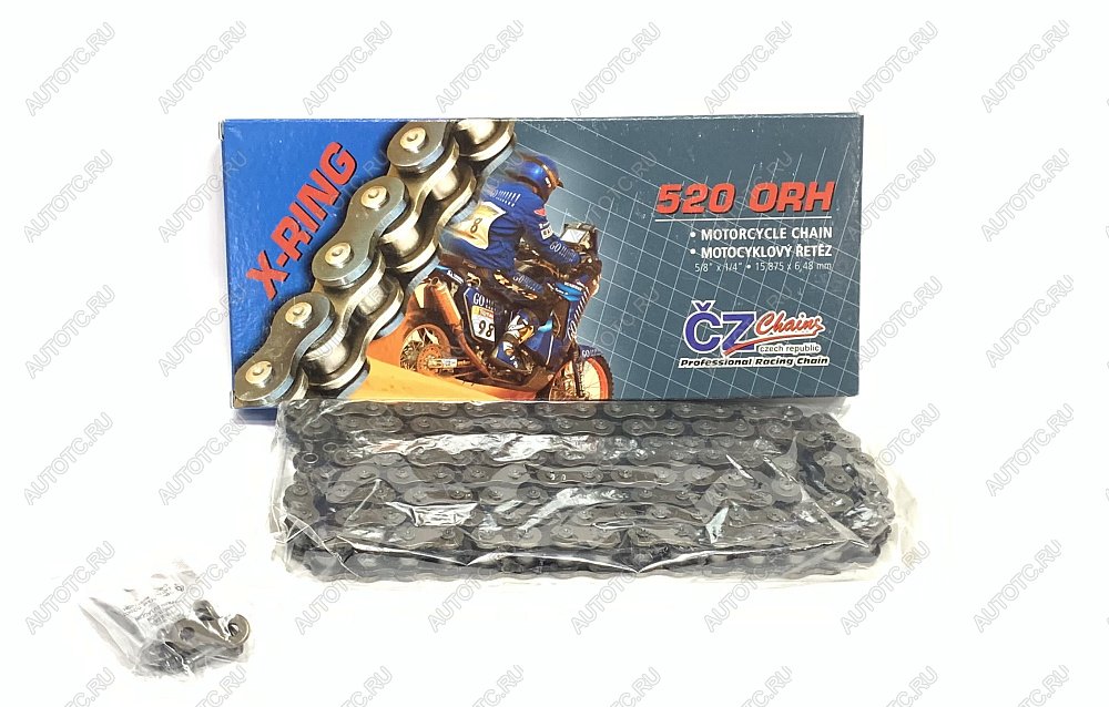 9 699 р. Цепь привода CZ Chains 520 ORM O-Ring -120  520orm-120  с доставкой в г. Вологда